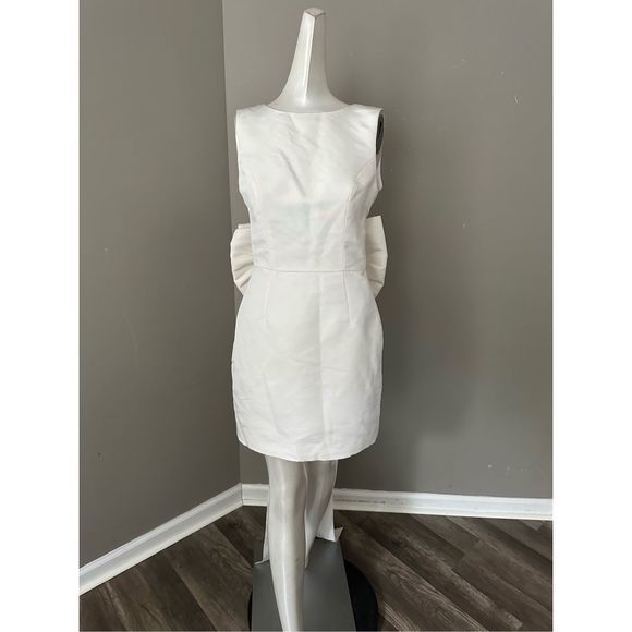 Alexia Maria Ella Silk Faille Mini Dress - Picture 4 of 11